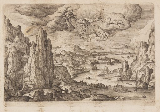Plate 27, from Landscapes with Scenes from the Old and New Testament and Ovid’s Metamorphoses