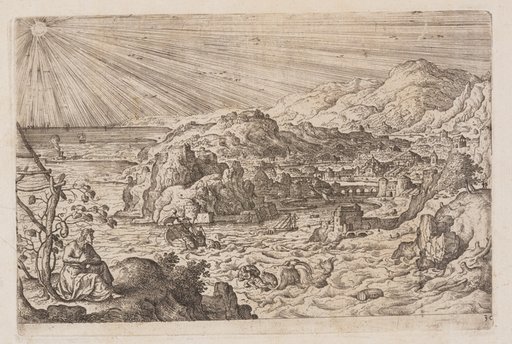 Plate 30, from Landscapes with Scenes from the Old and New Testament and Ovid’s Metamorphoses