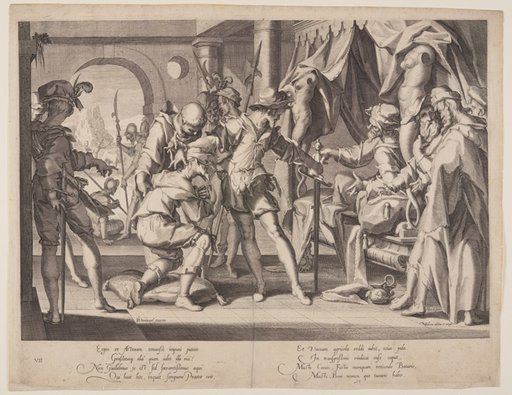 Count William Permitting Beheading, plate 7 from Thrones of Justice (Thronus Iustitiae)