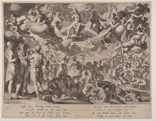 Last Judgement, plate 13 from Thrones of Justice (Thronus Iustitiae)