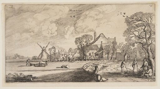 March, from The Twelve Months of the Year