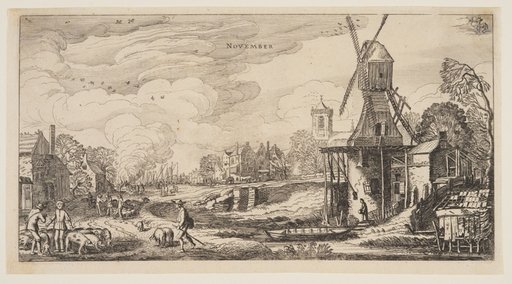 November, from The Twelve Months of the Year