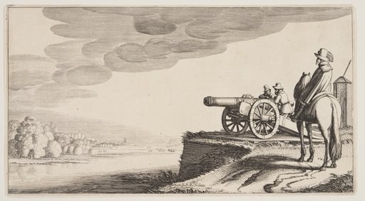 Watch-Tower on a River, from Landscapes (Playsante Lantschappen)