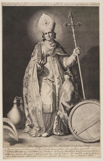St Willibrord, plate 2, from The Bishops of Utrecht