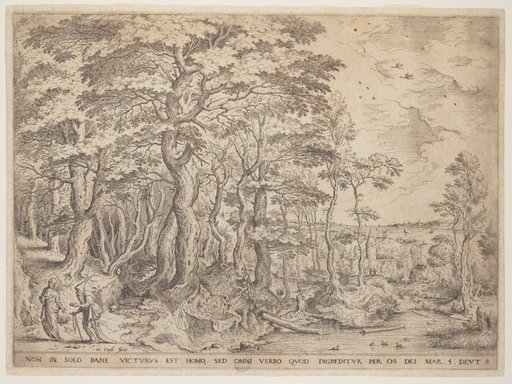 Landscape with Christ