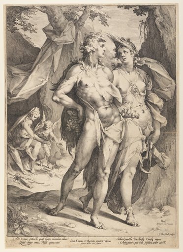 Bacchus and Ceres Leaving Venus (Sine Cerere et Baccho Friget Venus)