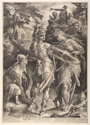 Minerva Arming Perseus