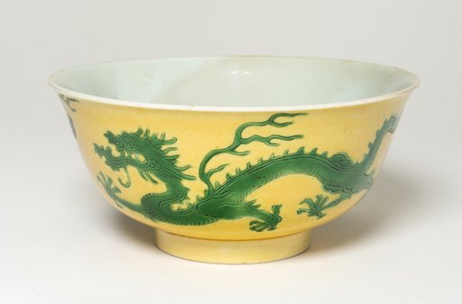 Bowl with Dragons