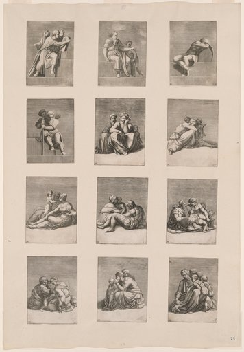 Figures from the Ceiling of the Sistine Chapel