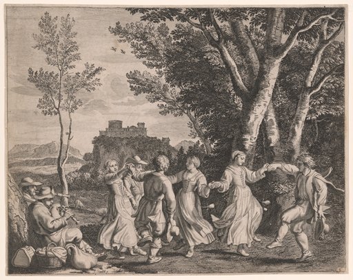 The Dance, Plate 6 from Pastorales