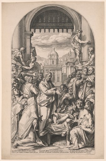Christ Raising the Son of the Widow of Nain