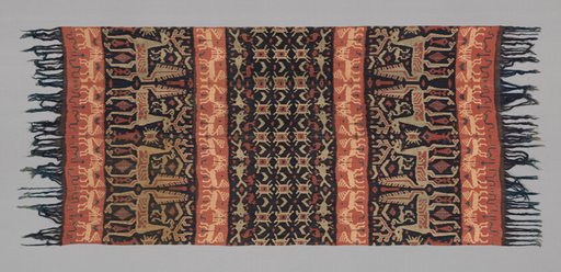 Man's Hinggi Cloth (Warp-Ikat Mantle)