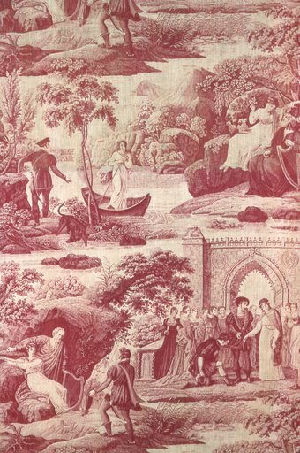 The Lady of the Lake (Furnishing Fabric)