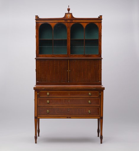 Tambour Desk and Bookcase