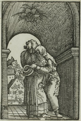 The Meeting of Joachim and Anne, from The Fall and Redemption of Man