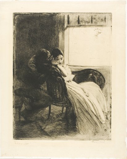 Flirtation, plate six from Woman