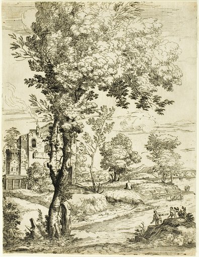 Landscape with a House