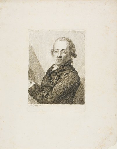 Self-Portrait Before an Easel