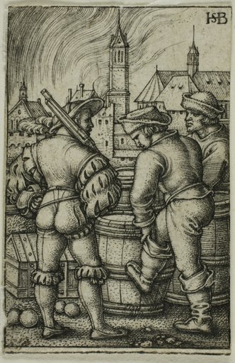 The Guard Near the Powder Casks