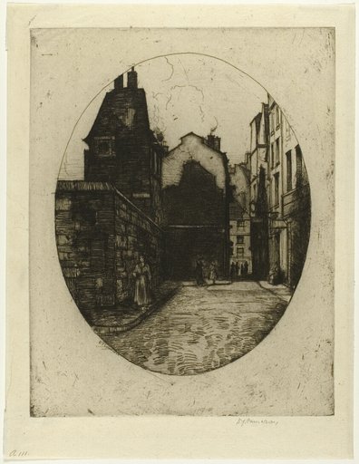 Rue Saint Julien le Pauvre, plate six from the Paris Set