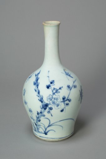Bottle with Bamboo and Plum Motifs