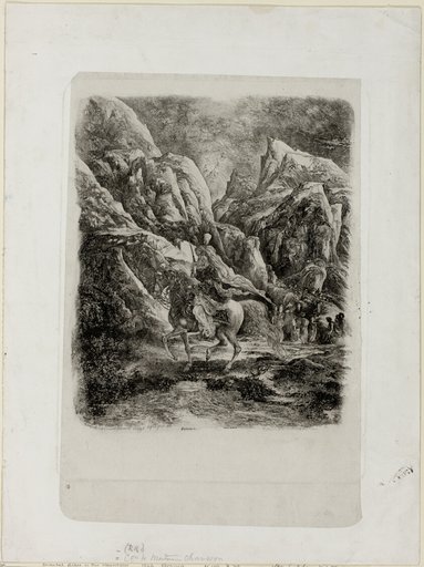 Rider in the Mountains
