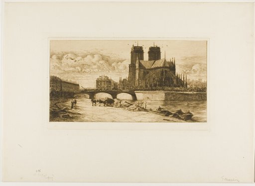 The Apse of Notre-Dame, Paris