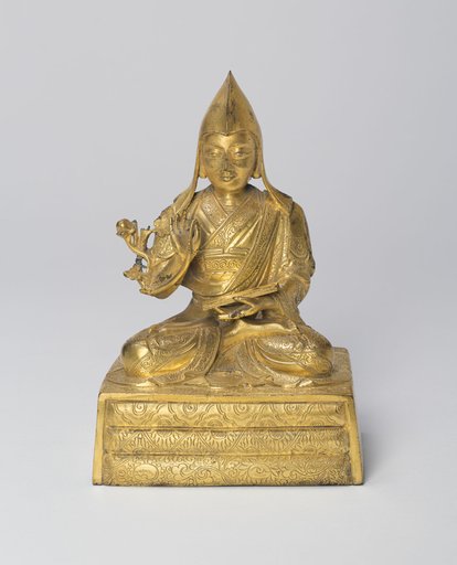 Portrait of a Tibetan Lama, possibly the Seventh Dalai Lama