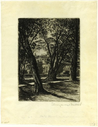 Kensington Gardens, No. I (small plate)