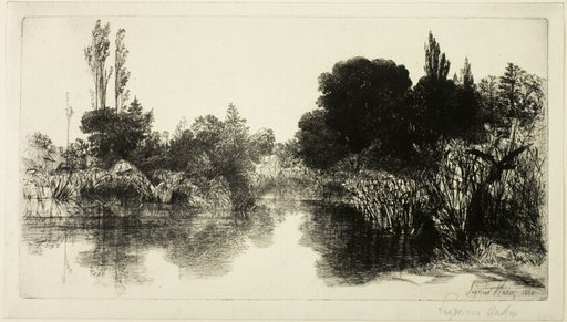 Shere Mill Pond, No. II (large plate)