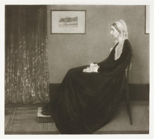 Arrangement in Grey and Black No. 1: Portrait of the Artist's Mother