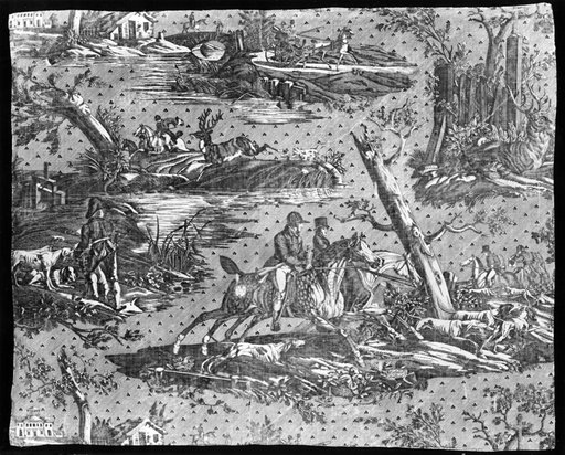 La Route de Jouy (The Road to Jouy) (Furnishing Fabric)