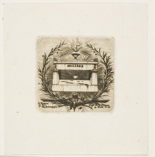Molière's Tomb, Père-Lachaise Cemetery, Paris