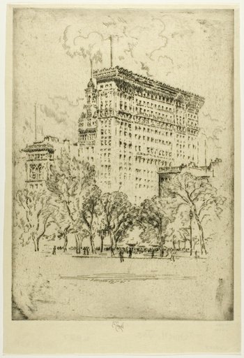 Union Square and Bank of Metropolis