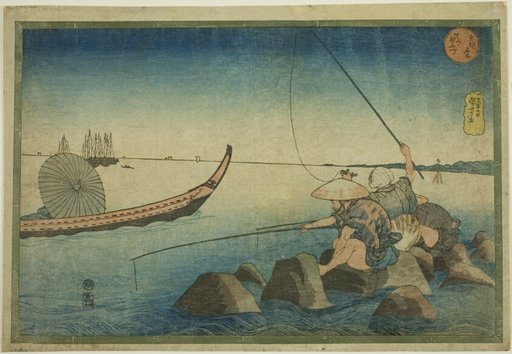 Teppozu, from the series "Famous Places in the Eastern Capital (Toto meisho)"