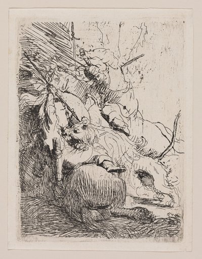 The Small Lion Hunt (With One Lion)