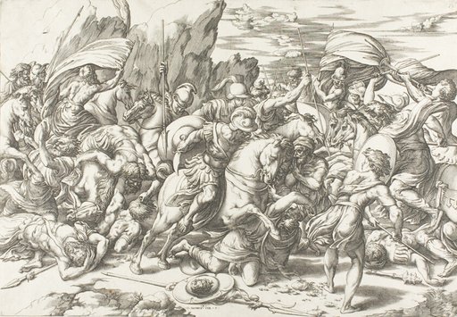 The Battle around the Shield and Lance