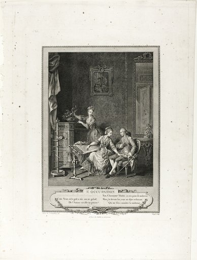 The Occupation, from Monument du Costume Physique et Moral de la fin du Dix-huitième siècle