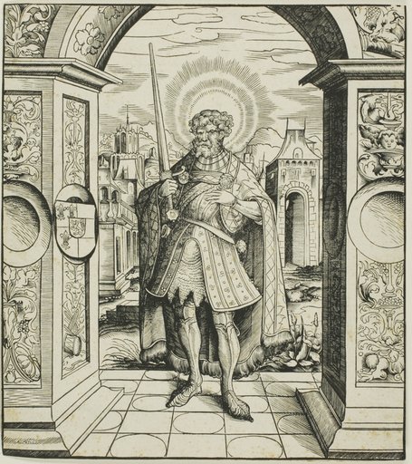 Saint Rolandus, from Saints Connected with the House of Habsburg