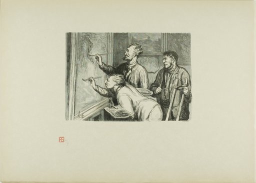 The Paintings Exhibition of 1868: Giving it the last touch