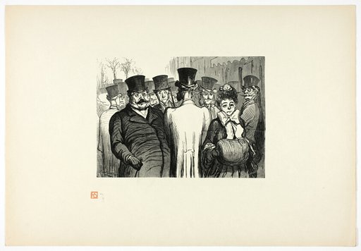 Le Boulevard des Italiens, from Tirage Unique de Trente-Six Bois