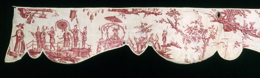 Panurge dans l'île des lanternes (Panurge on the Isle of Lanterns) (Furnishing Fabric)