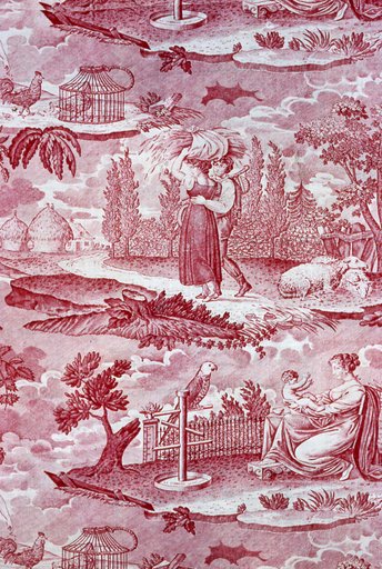 Le Kakatoes (The Cockatoo) (Furnishing Fabric)