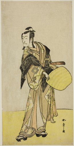 The Actor Ichikawa Danjuro V as Kakogawa Honzo, from the play "Kanadehon Chushin Nagori no Kura," performed at the Nakamura Theater in the ninth month, 1780
