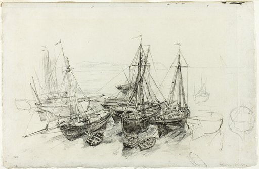 Fishing Boats at Granville