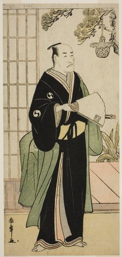 The Actor Ichikawa Danjuro V as Oboshi Yuranosuke in the Play Kanadehon Chushingura, Performed at the Nakamura Theater in the Fifth Month, 1783