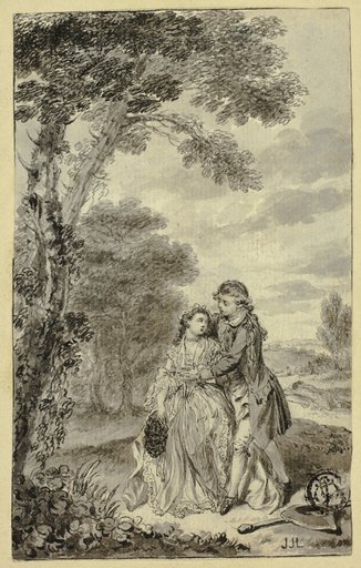 Illustration to Roderick Random, by Tobias Smollett