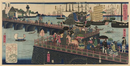 The Great Harbor in London, England (Egirisu, Rondon taiko)