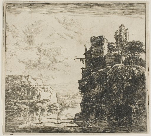 A River between Rocks, from the series Set of Landscapes