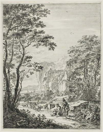 The Ox-Cart, from Upright Italian Landscapes